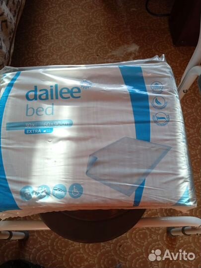 Пеленки одноразовые 60х90 30 штук