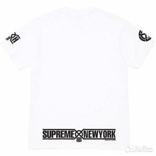 Supreme Bounty Hunter Skulls Tee White M