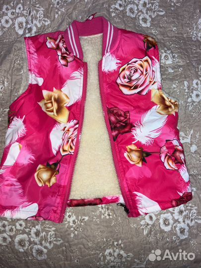 Зимний костюм на девочку 104