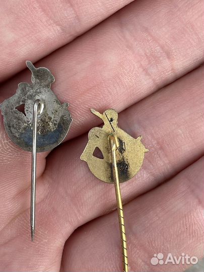 Значки Альбертина Серебро Кенигсберг