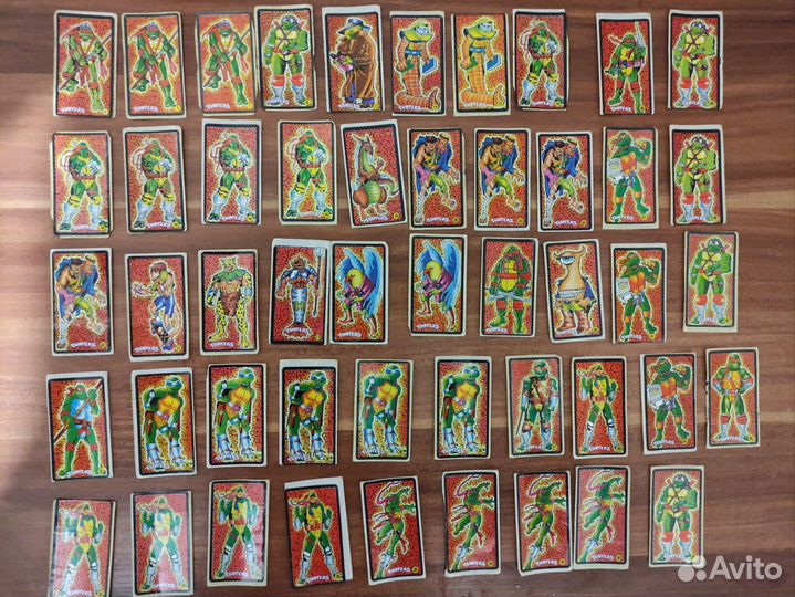 Наклейки от жвачек 90-х