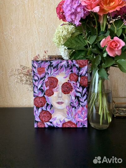 Картина акрилом