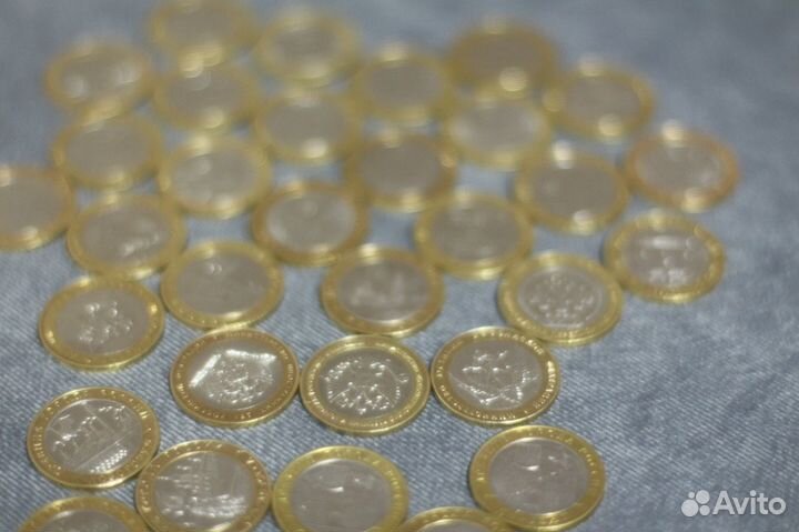 Древние города биметалл и др юбилейка РФ