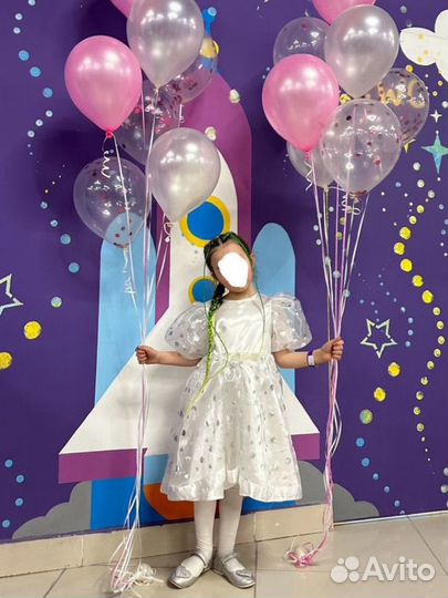 Нарядное платье для девочки 116