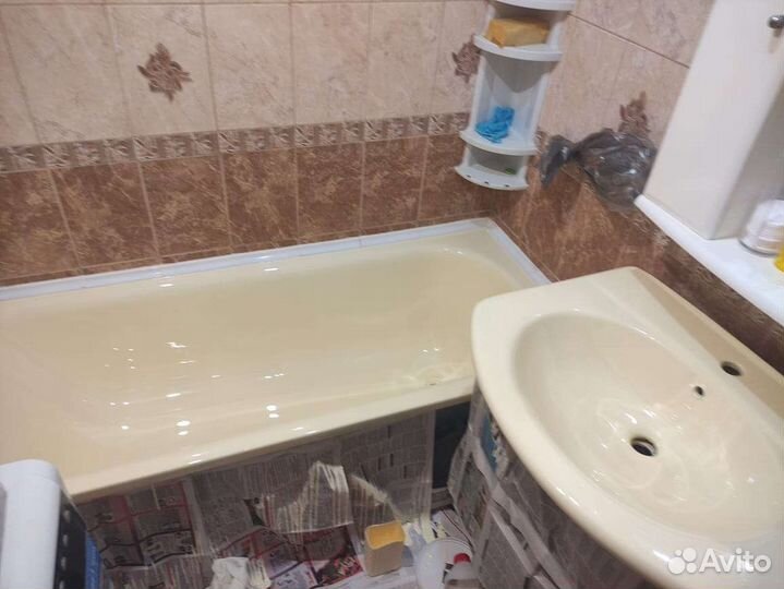 Реставрация ванн жидким акрилом