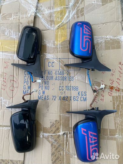 Боковые зеркала Subaru Impreza GD
