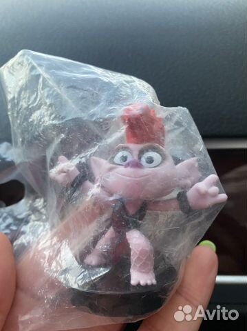 Игрушка топпер Тролли новая