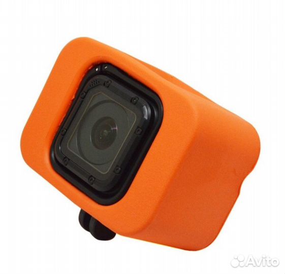 Поплавок-бокс для GoPro Hero4/5 Session оранжевый