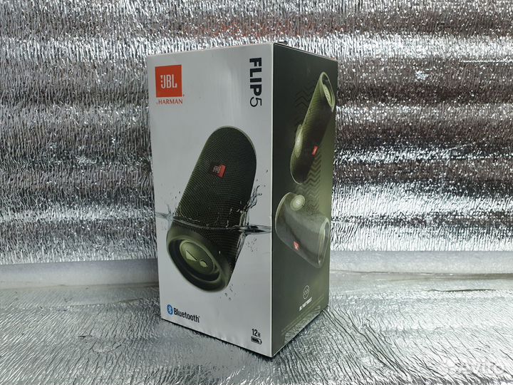Портативная акустика JBL Flip 5, 20 Вт