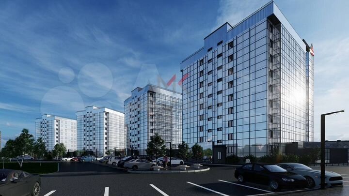 2-к. квартира, 48,1 м², 3/9 эт.