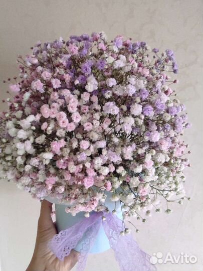 Букет из гипсофилы