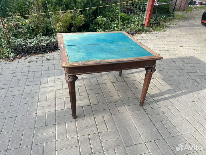 Старинный стол ломберный
