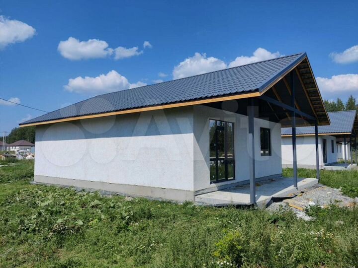 Дом 92,5 м² на участке 8 сот.