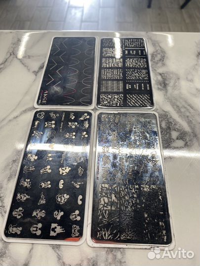 Пластины для стемпинга бу