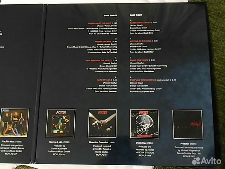 Accept/UDO /Hot & Slow 2Lp