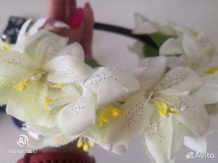 Резинки ручной работы и ободок