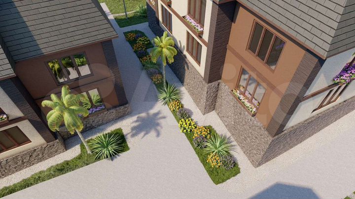 Апартаменты-студия, 23 м², 2/2 эт.