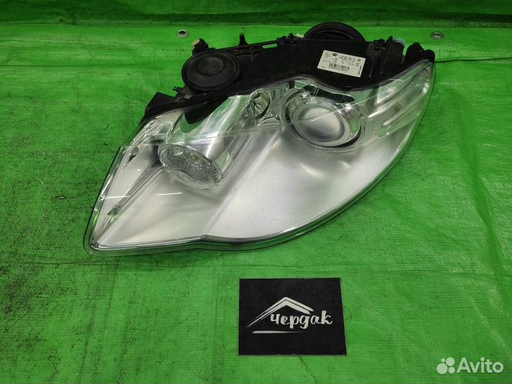 Фара левая рестайлинг адаптив VW Touareg 07-10