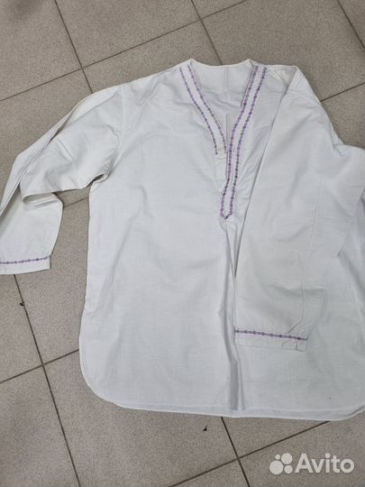 Рубаха вышиванка старинная мужская