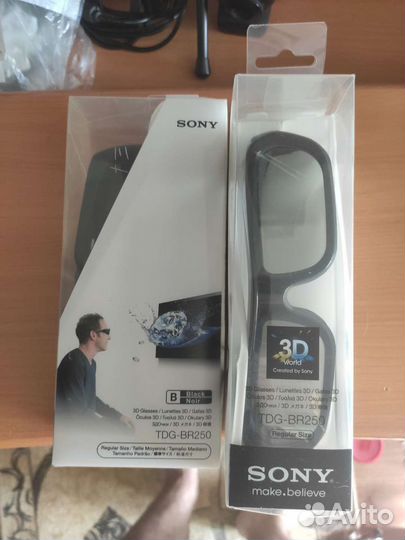 Очки 3D Sony TDG-BR250
