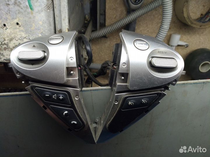 Nissan juke кнопки руля