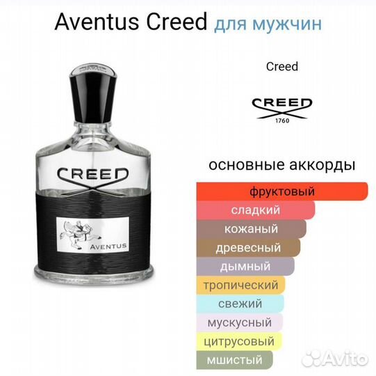 Духи мужские Creed Aventus 100ml