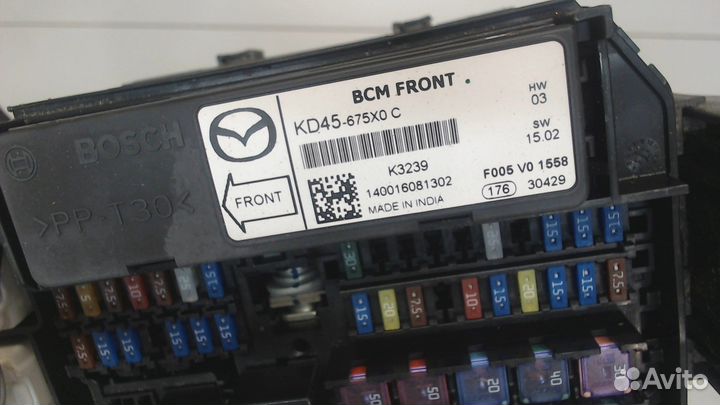 Блок предохранителей Mazda 6 (GJ), 2013