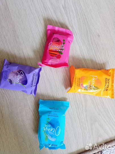 Гель и мыло с запахом для тело