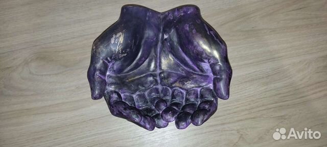 Ладони Давида из гипса