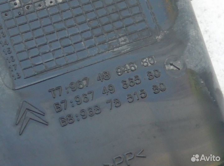 Усилитель бампера Пежо 308