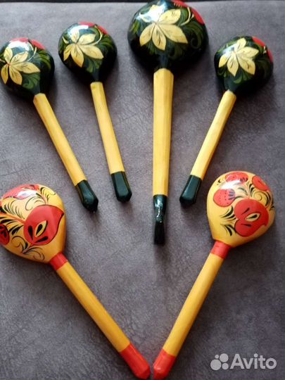 Ложки деревянные хохлома