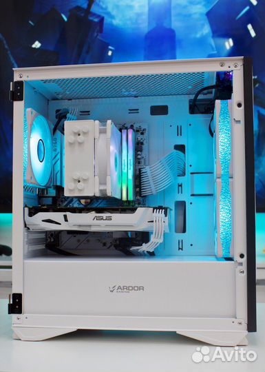 Игровой пк white version