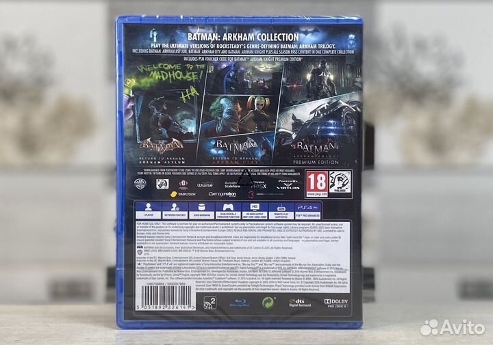 Batman Arkham Collection (Новый) Sony PS4