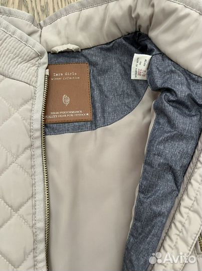 Новая куртка zara 128