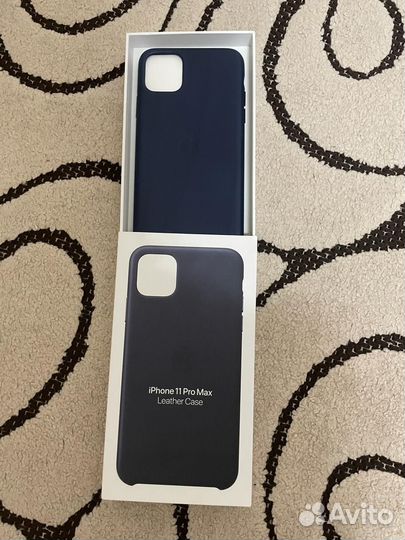 Чехол на iPhone 11 pro max кожаный