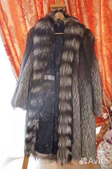 Шуба из чернобурки