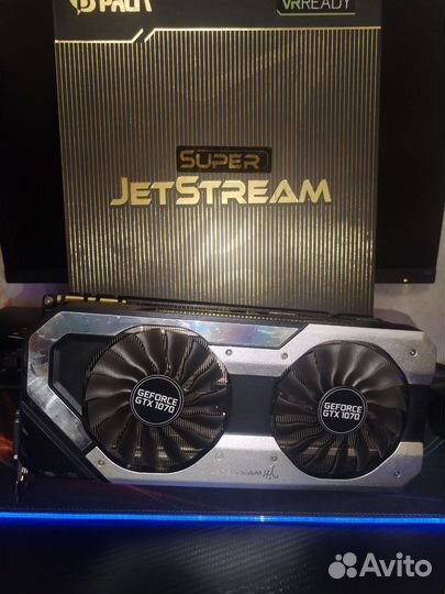 Видеокарта 1070 palit super jetstream /обмен