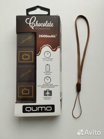 Аккумулятор qumo PowerAid Chocolate 2600