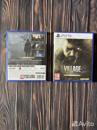 Resident evil village gold edition ps5 диск