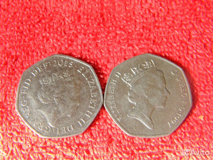 Биметаллические монеты иностранные и др