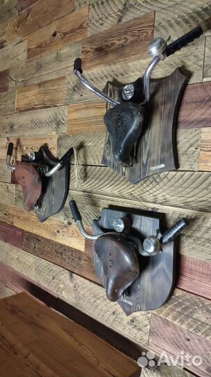 Декор из винтажных велосипедов