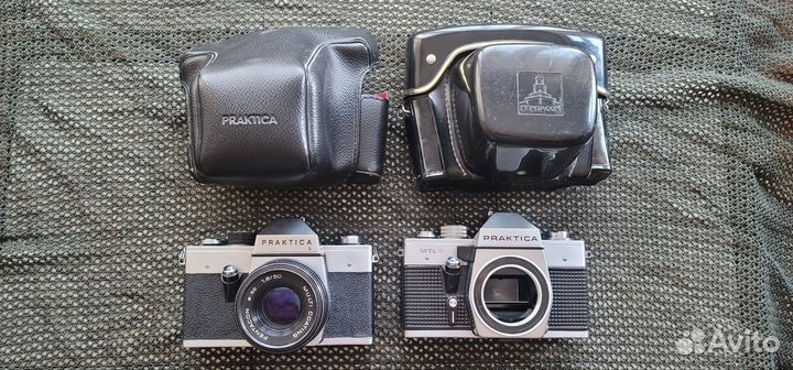 Плёночный фотоаппарат Praktica L и MLT 3