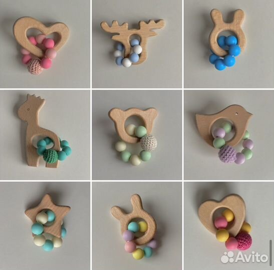 Деревянная погремушка