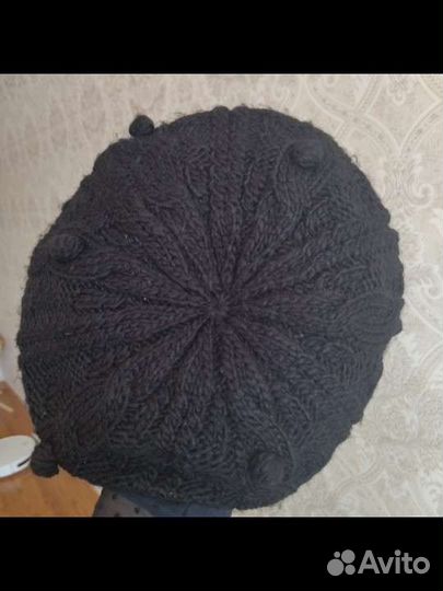 Берет новый, вязанный, красивый, удобный