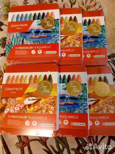 Мелки Caran D'Ache neocolor ll (Швейцария)
