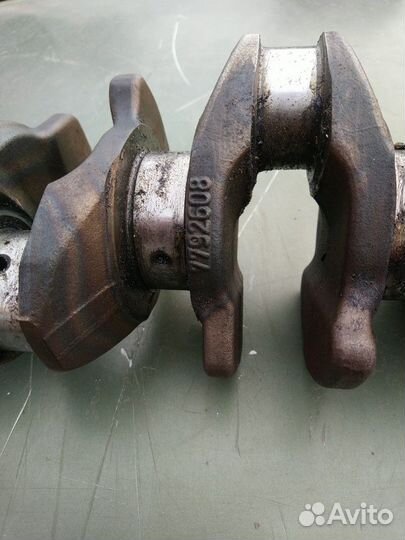 Коленвал на бмв Х5 3.0 дизель 2007 г.в