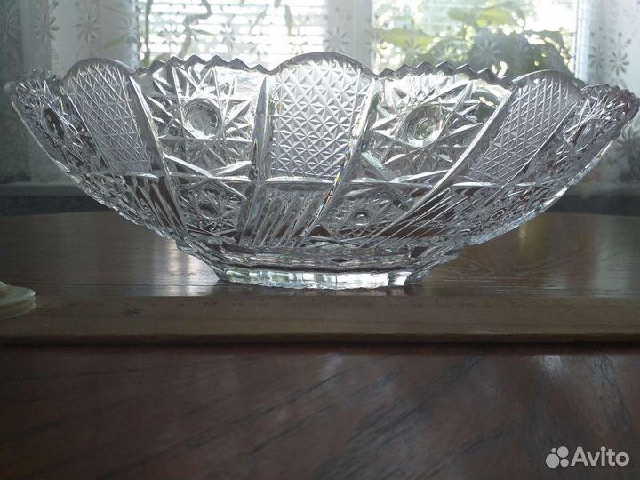 Хрусталь, салатницы, вазы