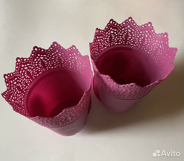 2 Горшка для цветов