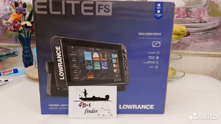 Эхолот lowrance elite 9 fs Русский