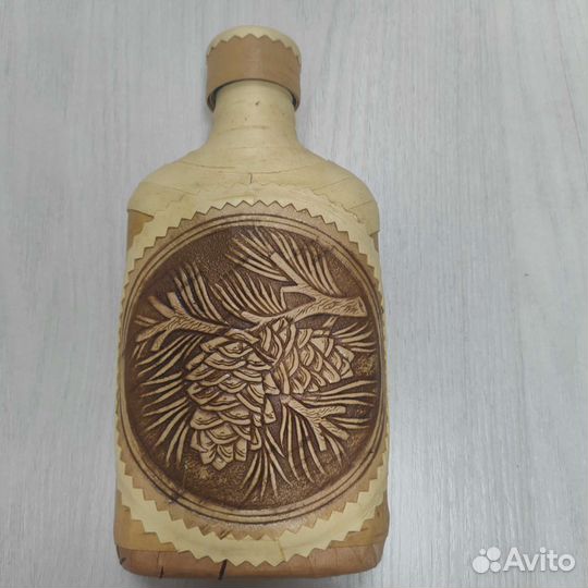 Фляжка в бересте